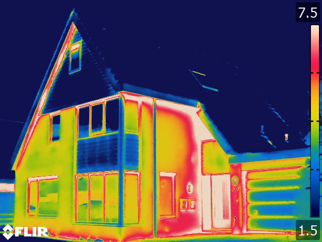 Thermographer in the field